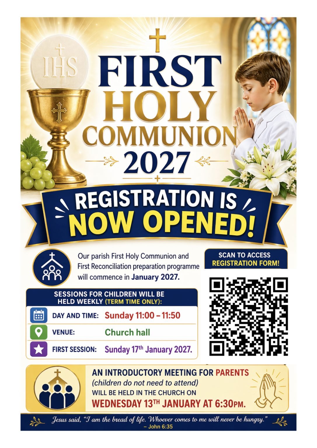 First Holy Communion and Reconciliation - Our Lady of Sorrows and St ...